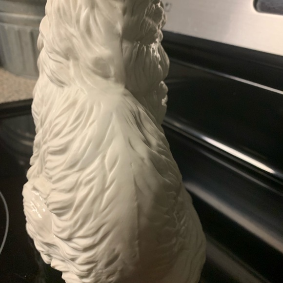 White ceramic cat - Picture 4 of 6